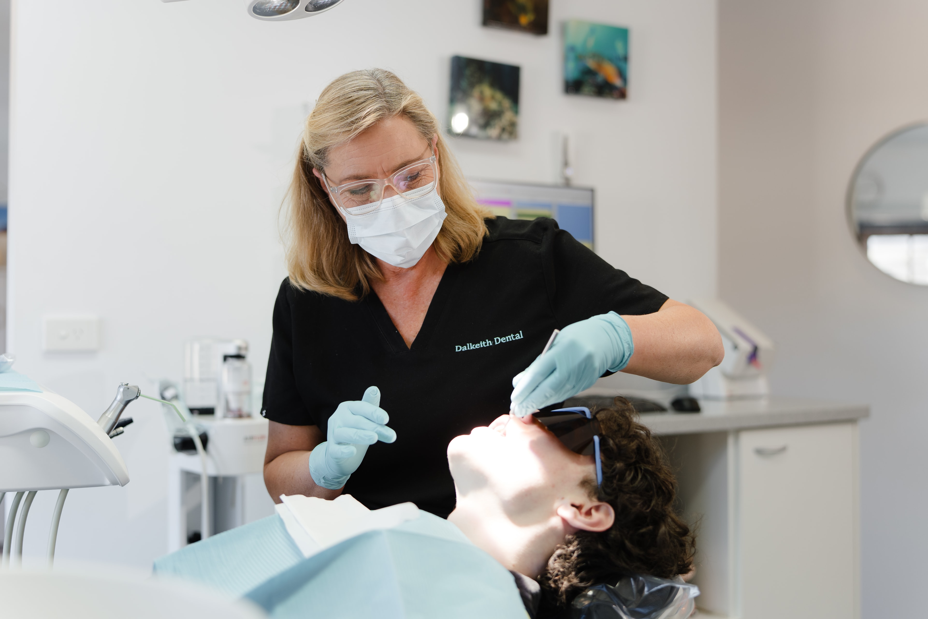 Dalkeith Dental clinician discussing the next step with a patient