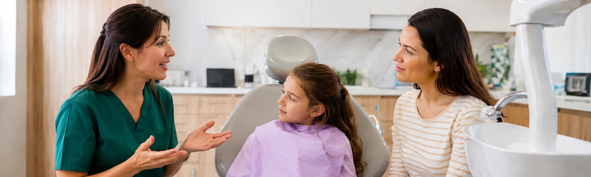 Children's Dentistry appointment step 1 at Dalkeith Dental