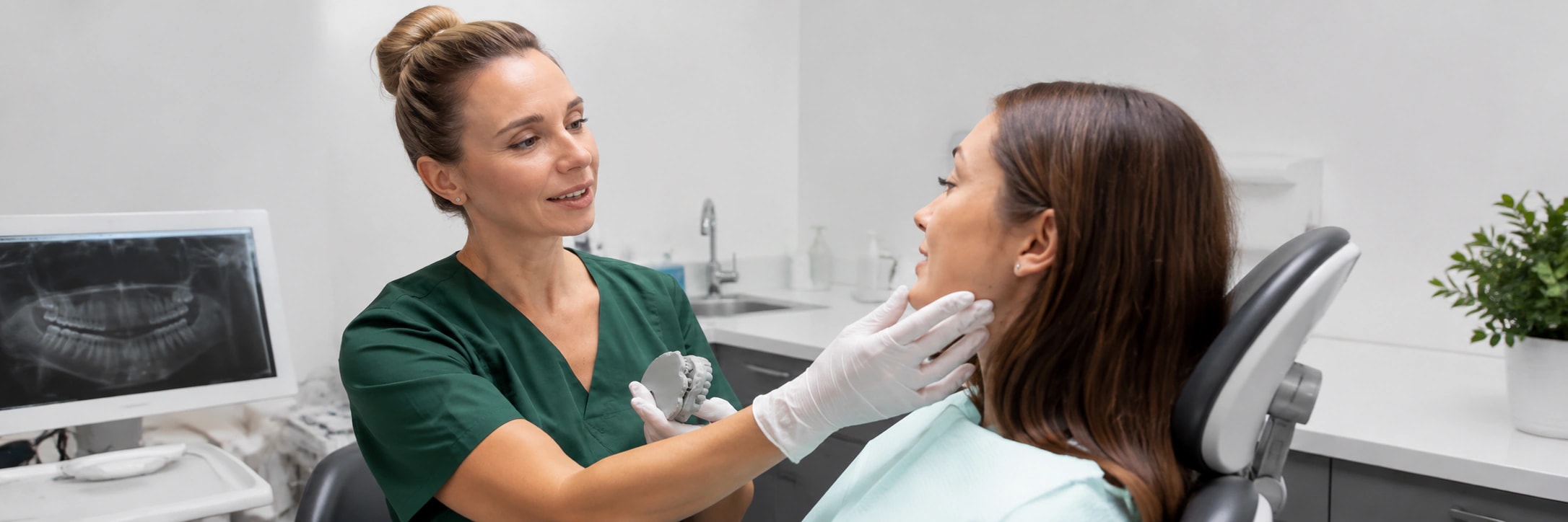 Cosmetic Bonding appointment step 1 at Dalkeith Dental