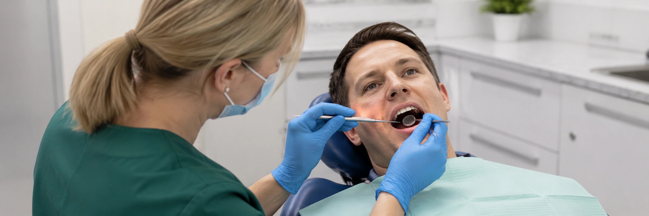 Cosmetic Bonding appointment step 2 at Dalkeith Dental