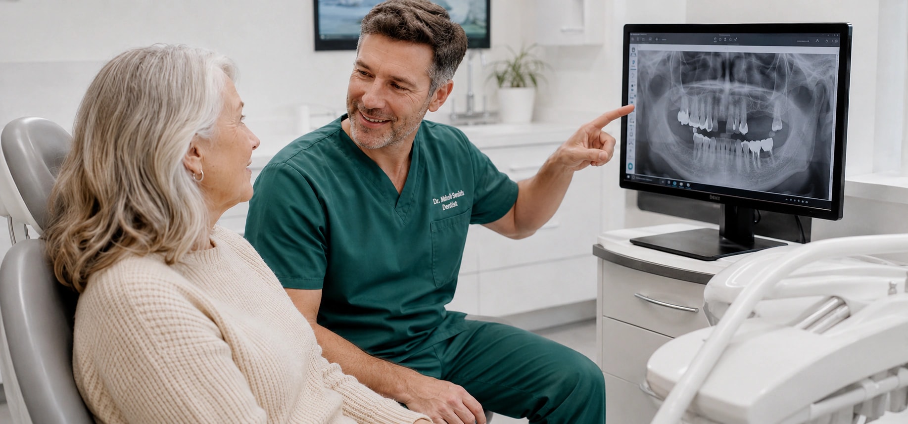 Dental Implant Restorations appointment step 1 at Dalkeith Dental