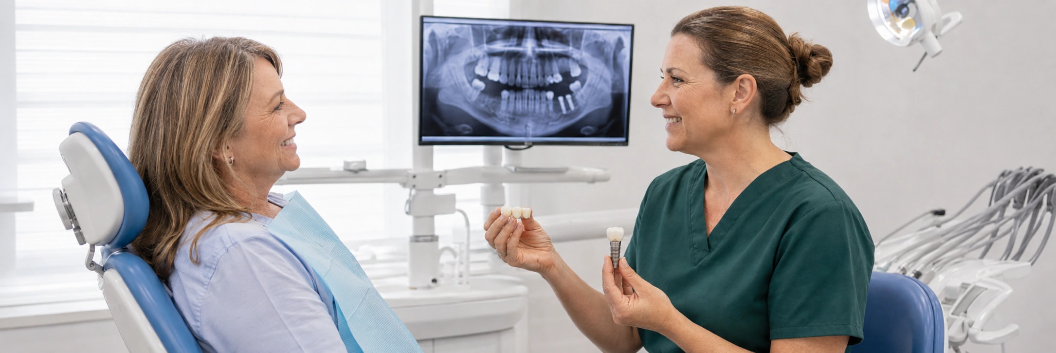 Dental Implants vs Bridges appointment step 3 at Dalkeith Dental