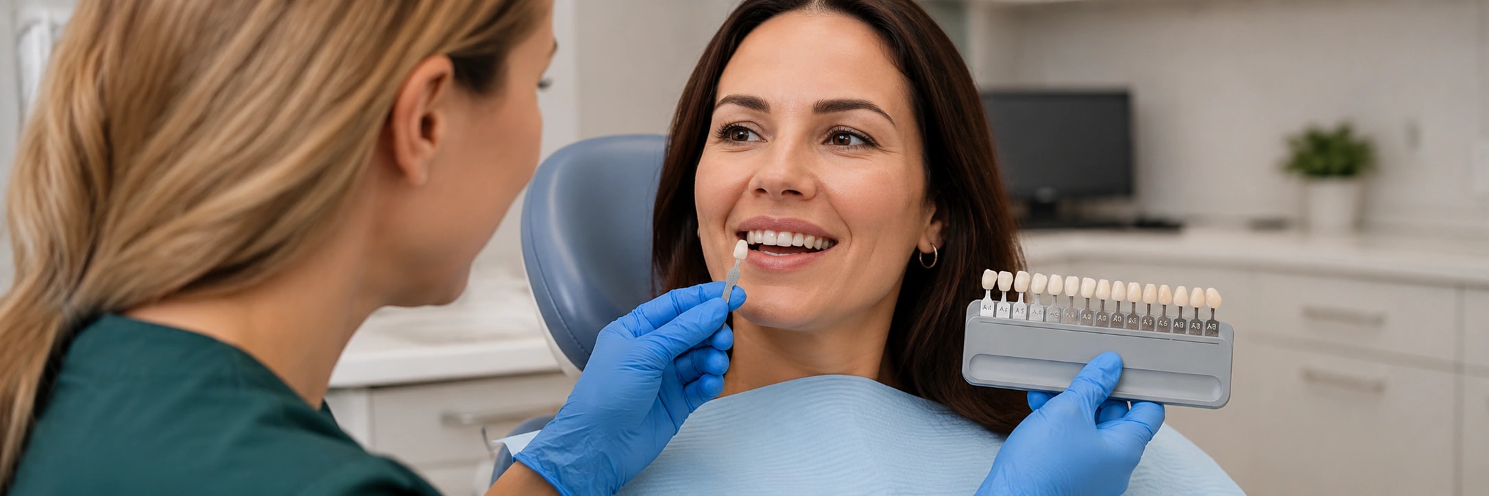 Tooth Whitening appointment step 1 at Dalkeith Dental