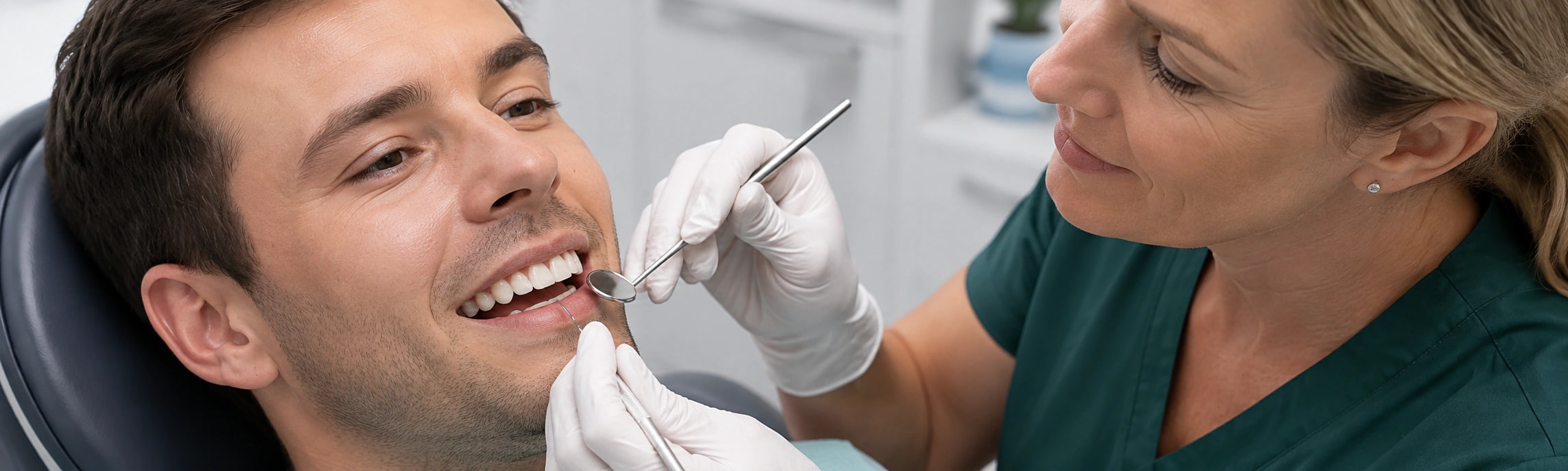 Tooth Whitening appointment step 2 at Dalkeith Dental