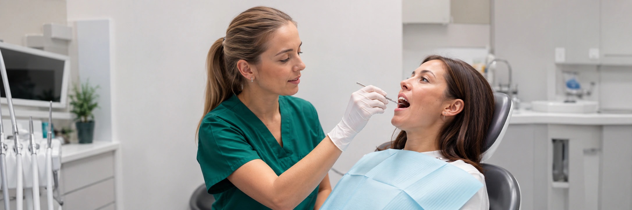 Veneers appointment step 2 at Dalkeith Dental