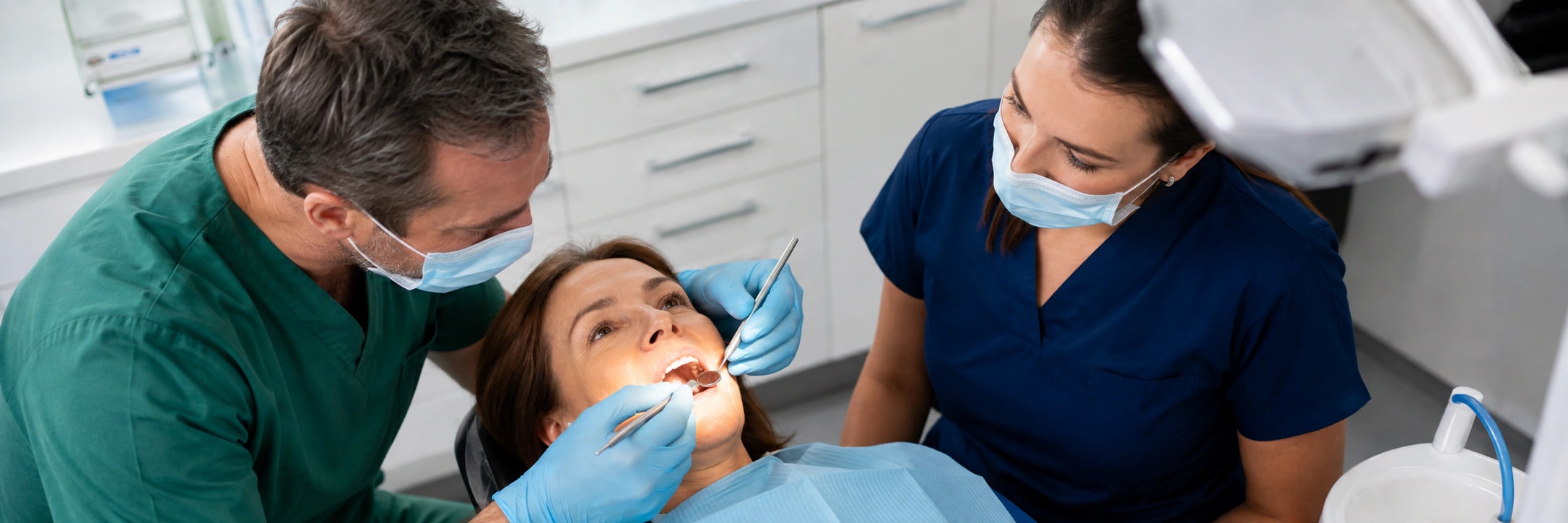 Dental Crowns appointment step 1 at Dalkeith Dental