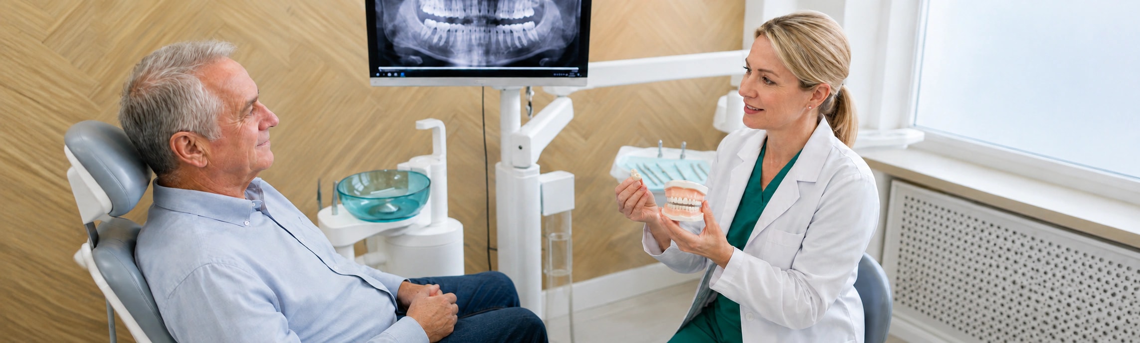 Dental Crowns appointment step 2 at Dalkeith Dental