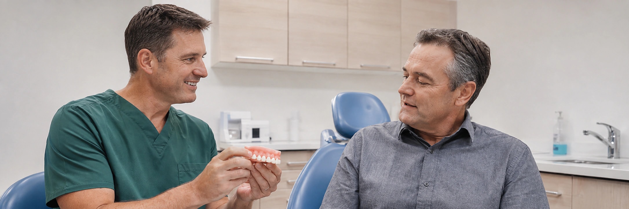 Dentures and Repairs appointment step 2 at Dalkeith Dental