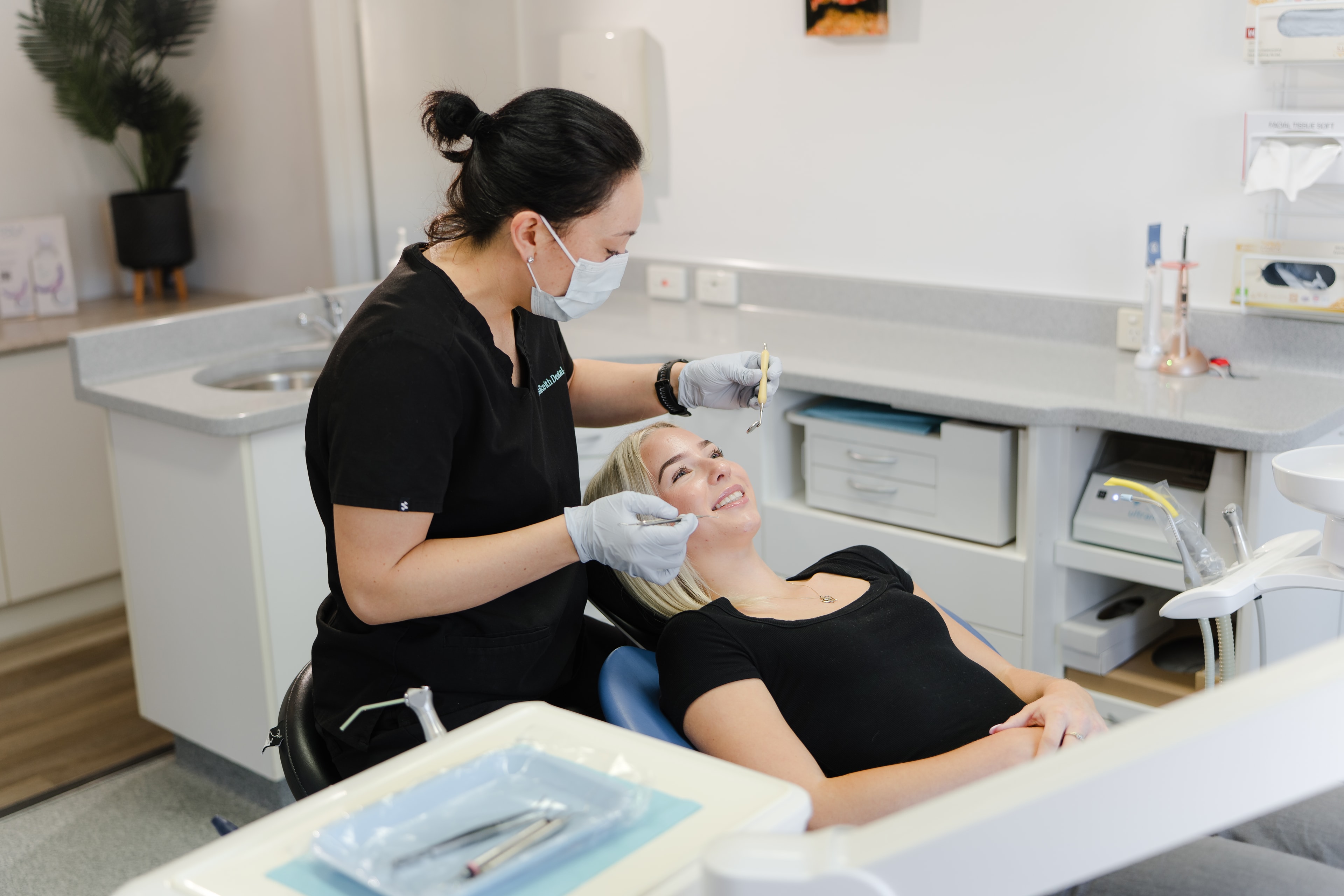 General Dentistry assessment during an appointment at Dalkeith Dental