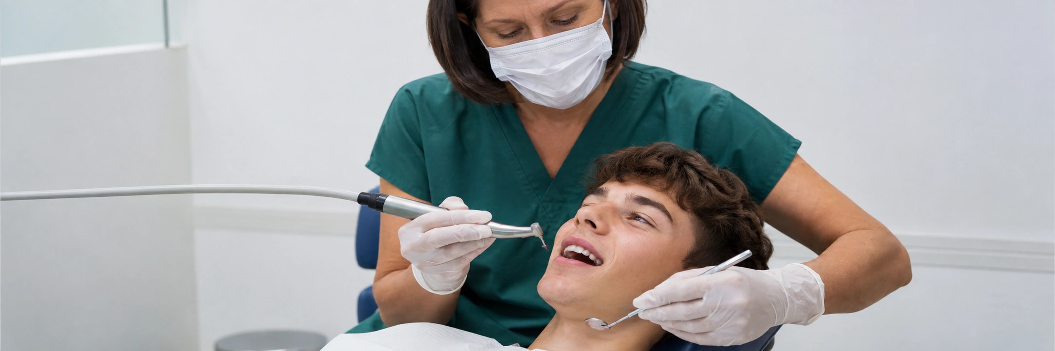 Scale and Clean appointment step 2 at Dalkeith Dental