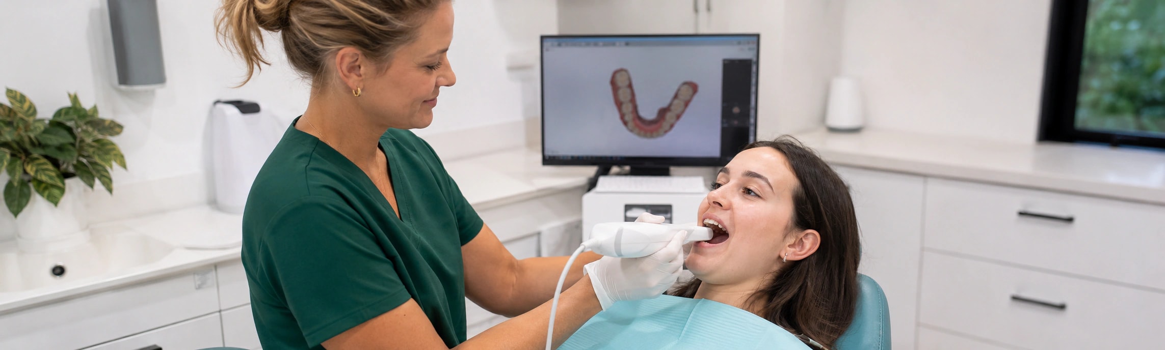 Clear Aligners appointment step 2 at Dalkeith Dental